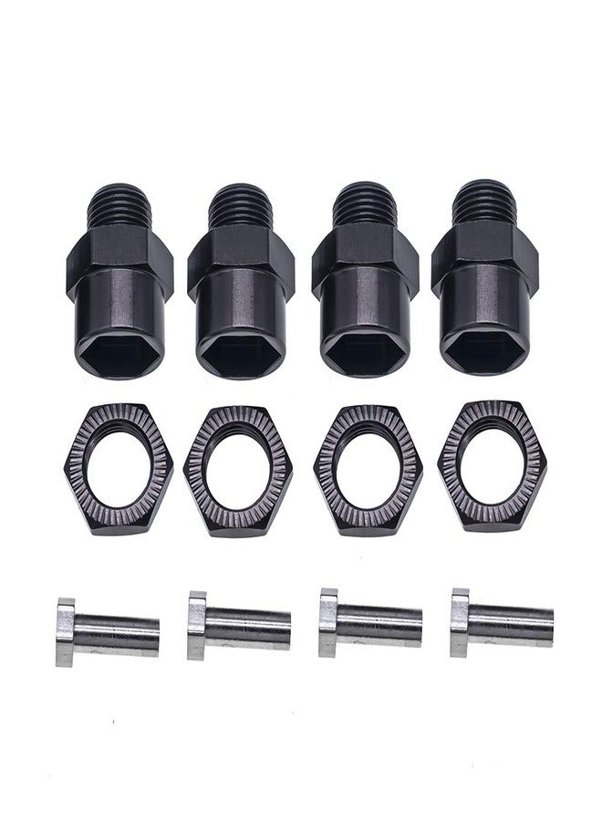 GTHELE 12mm to 17mm Wheel Hex Hub Adapter Extension Conversion for 1/10 RC Car and Upgrade 1/8 Tires - Image 3